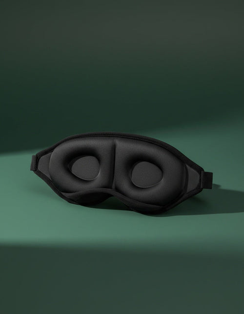 Mizuvo 3D Contour Sleep Mask in black